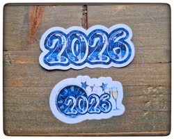 2026 DieCut Blue
