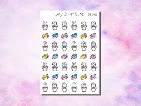 PS1041 - Post pingvin ♥