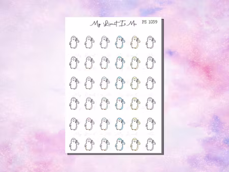 PS1039 - Telefonsamtale pingvin ♥