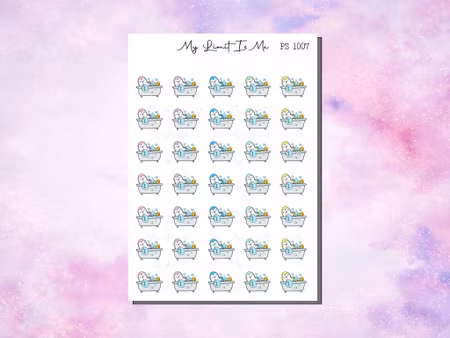 PS1007 - Badekar pingvin ♥