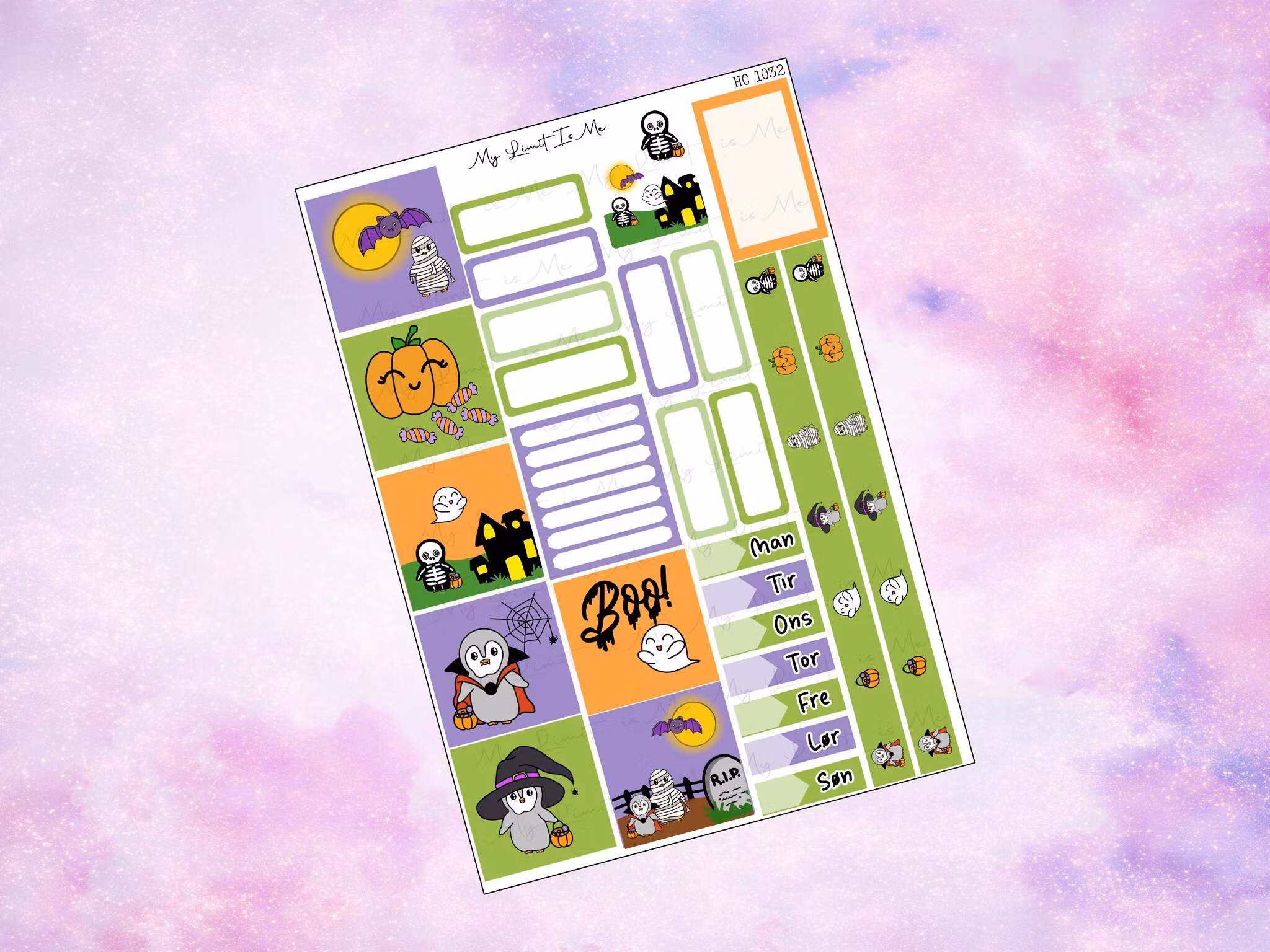 HC1032 -  Penguin Halloween ♥