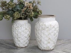 Vase m. blomster