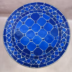 Handgjord mosaikbord
