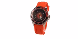 Racingklocka F1 - rött silikonarmband - 40 mm - 5-pack
