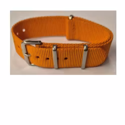 Natoarmband - Orange 14-22 mm