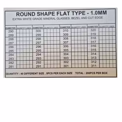 Glassortiment - 281-320 - 1 mm - 200-pack