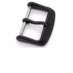 Bandspännen Buckle svart - 2-pack