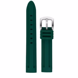 Grönt mjukt kraftigt silikonarmband 18-26 mm