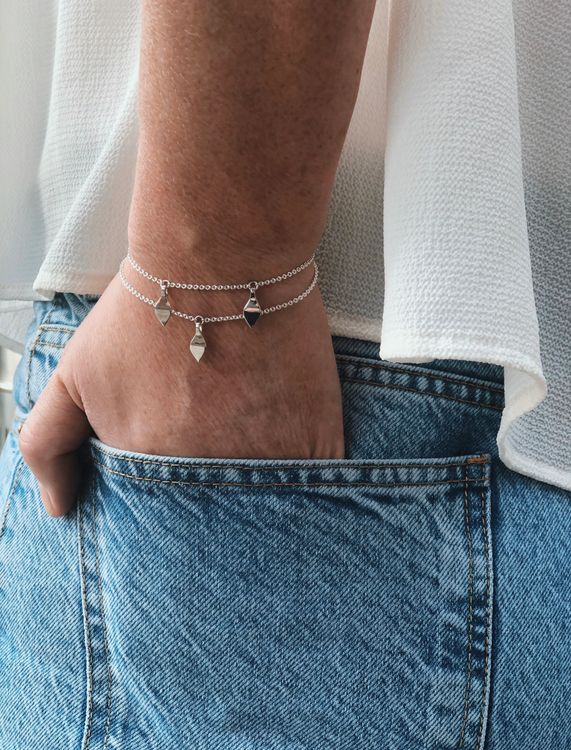 Mini Seed Bracelet 18K Rödguld