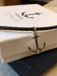 Stort Ankare, Läder 50cm