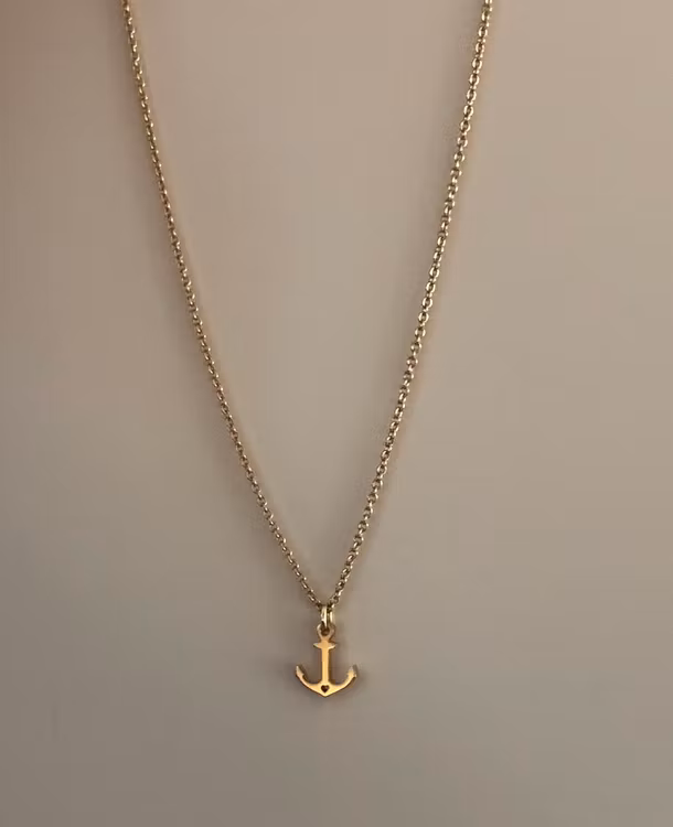 Mini Ankare 18K rödguld 42/45cm