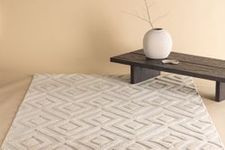 PIA Rektangulär Matta 230 X 160 Beige