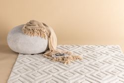 PIA Rektangulär Matta 230 X 160 Vit
