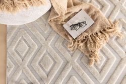 PIA Rektangulär Matta 230 X 160 Vit