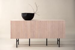 BJÖRKÖN Vitputsat Skåp 150x75