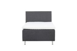 MESA Enkelsäng 120*200 Mörkgrå