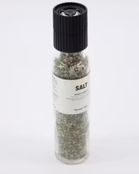 Salt, wild garlic m keramisk kvarn