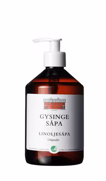 Gysingesåpa Original 500 ml Pump – Naturlig linoljesåpa från Gysinge Byggnadsvård