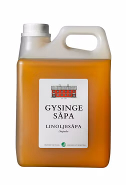 Gysingesåpa Original 2,5 liter – Linoljesåpa storpack från Gysinge Byggnadsvård