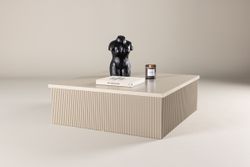 LENOX Soffbord Beige 90x90