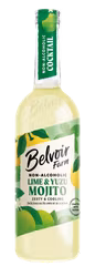 Lime & Yuzu Mojito Mocktail (Alkoholfri) 750ml