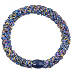 Kknekki Hårsnodd Electric Blue multiglitter