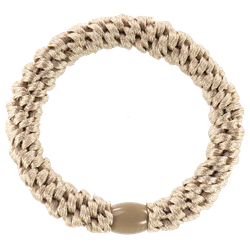 Kknekki Hårsnodd Beige with Hint of Pink