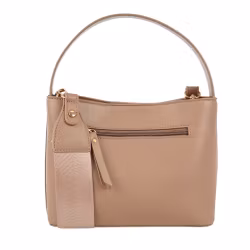 Handväska Tick Tack Taupe/Beige - Ulrika Design