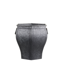 Zinkkruka M m handtag H34/L32/B28,5 cm