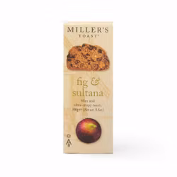 Miller’s Toast Fikon - Sultanrussin 100gr