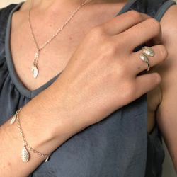 Halsband Lingon Silver 42-47cm - CU Jewellery