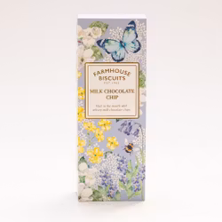 English Garden Milk Chocolate Chip biscuits i ask 150g -  Farmhouse Biscuits