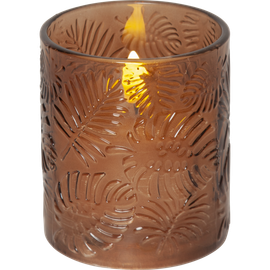 LED Blockljus Flamme Leaf Large - Star Trading