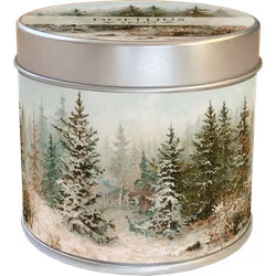 Doftljus Julskog – Juläpple i burk med lock, 7x7 cm, 100% sojavax