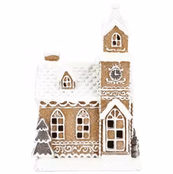 Pepparkakshus LED Poly – 21 cm