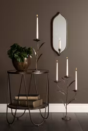 Ljuslampett med spegel Mai – 59 cm