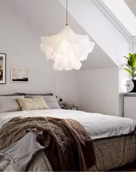 Juliette taklampa Ø75 cm – Vit | By Rydéns