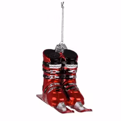 Julhänge – Aspen Slalom (Röd, Glas)