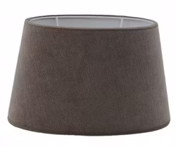 Derby Oval Lampskärm Valnöt – Hallbergs Belysning