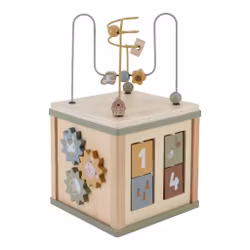 Aktivitetskub Baby Little Farm - Little Dutch