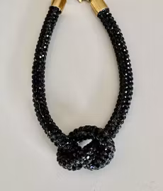 Strassarmband Svart – By Odahl