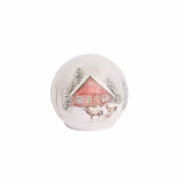 Glasboll Dekoration med LED