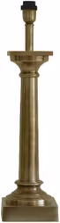 Winchester Lampfot i oxiderad mässing - Hallbergs Belysning