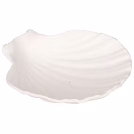 Skål Snäcka – vit dekorativ skål