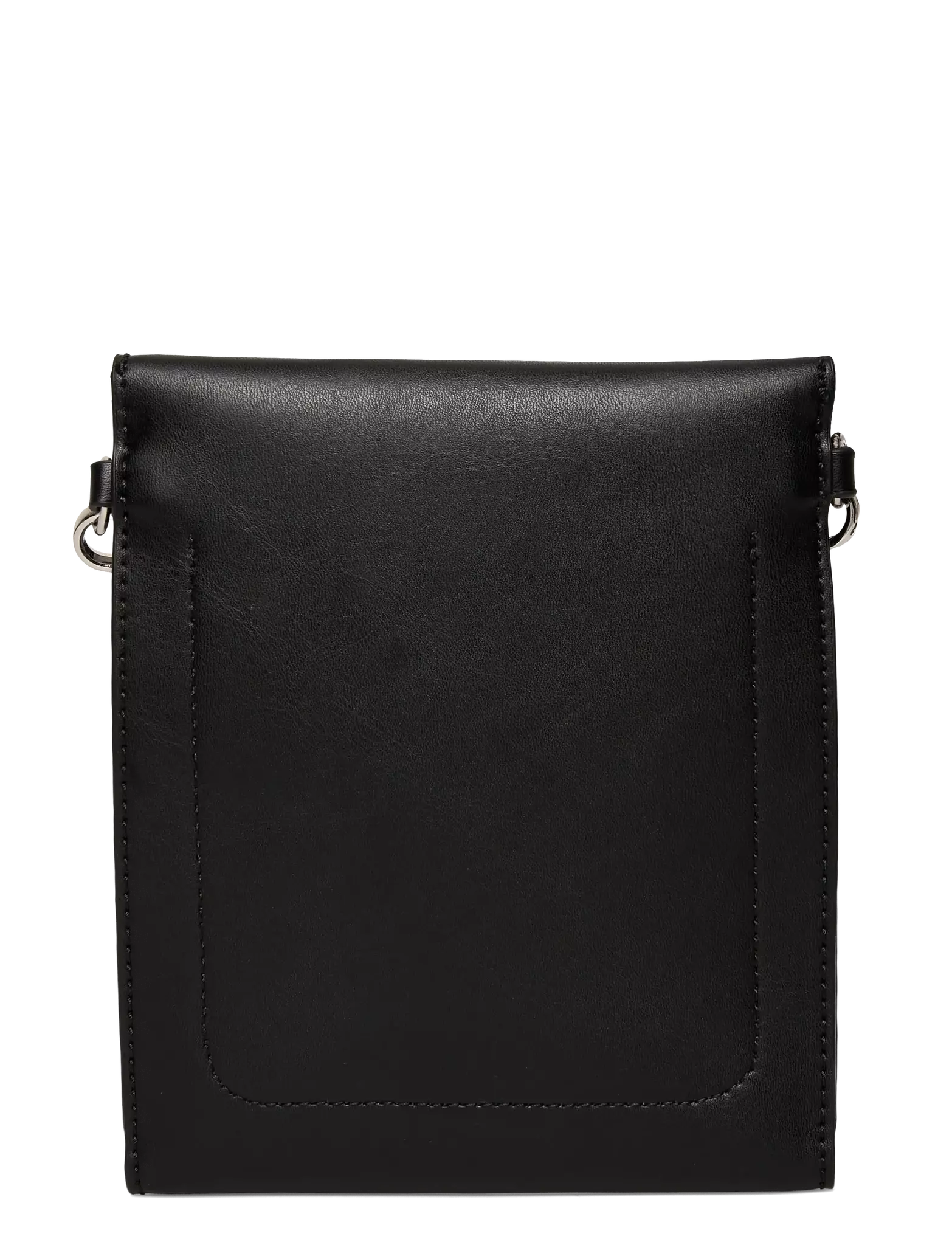 Mobilväska svart med lock – Ulrika Design