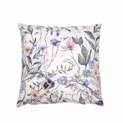 Kuddfodral i Sammet med Violer