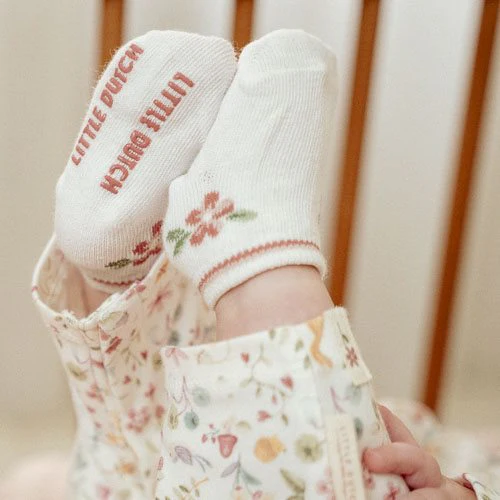 Little Dutch Jumpsuit / Sparkdräkt Blommor & Skogsdjur