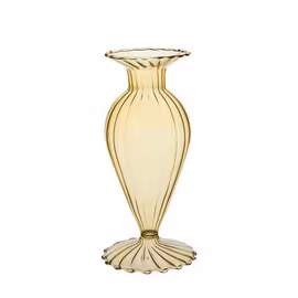 TEA Minivas gul i glas – liten dekorativ vas