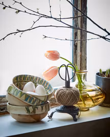 BIND Trådhållare med sax – Snöre & hållare i gjutjärn