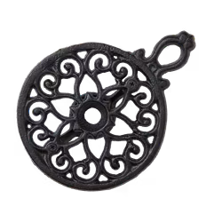 GLOBETROTTER Underlägg med värmeljushållare – Gjutjärn